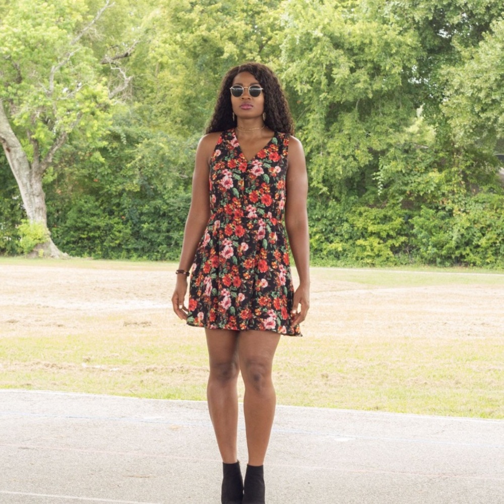 Floral Boho Chic Women’s Dress